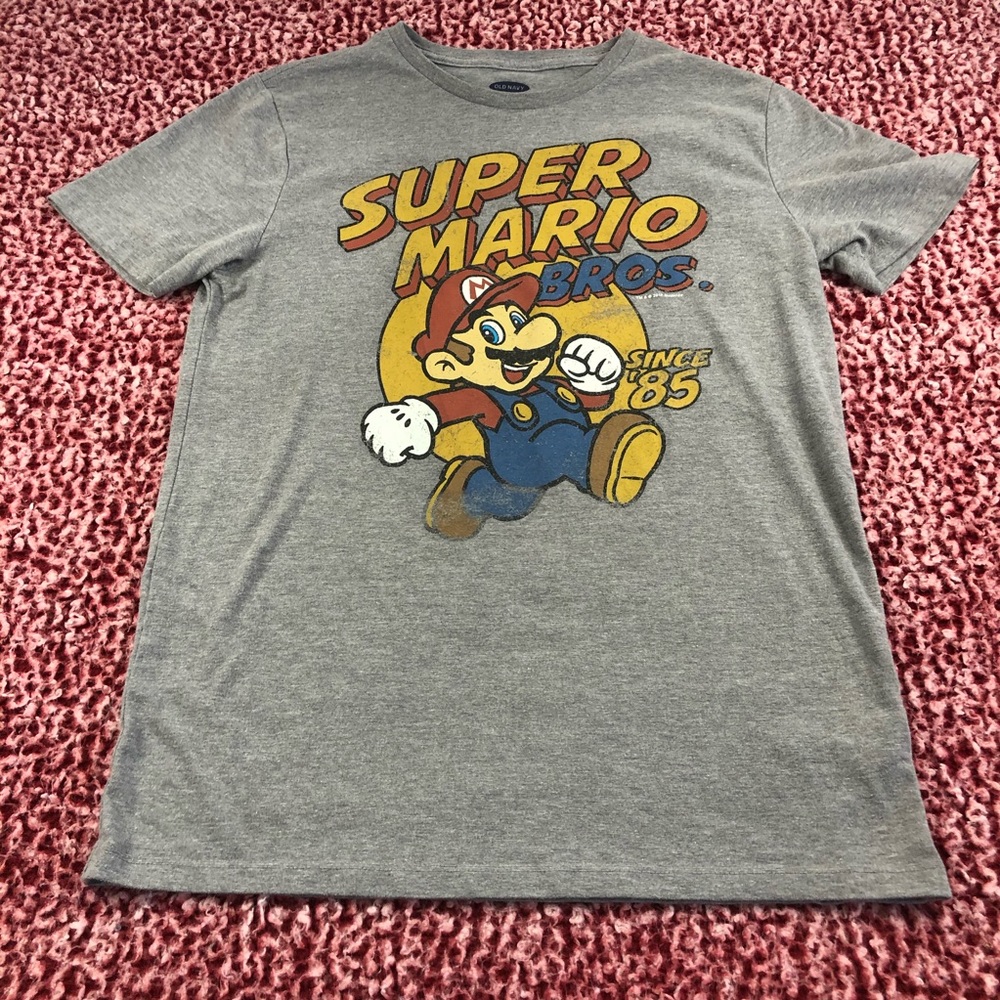 🍀🐇🌱 Host Pick 🌱🐇🍀 - Men’s Old Navy Super Mario Bros. Shirt